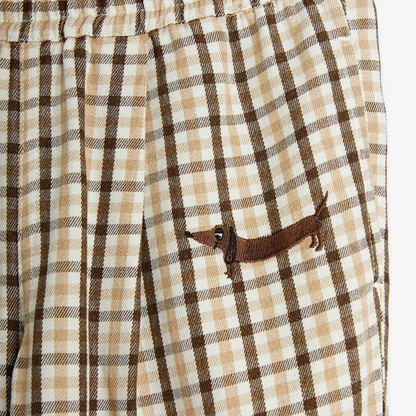 Mini Rodini Gingham Woven Trousers
