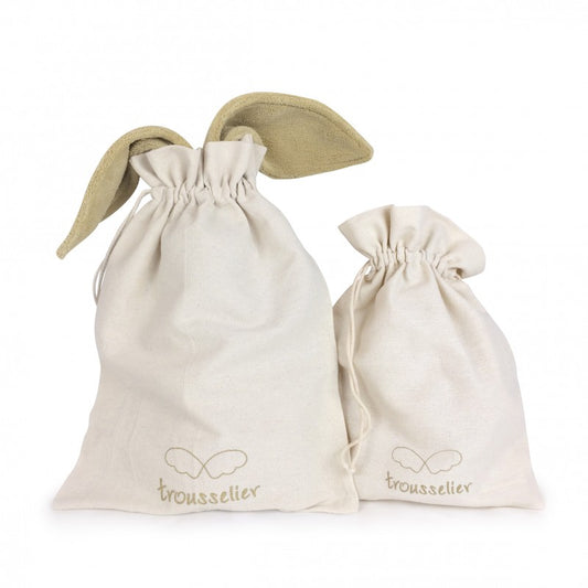 Musical Rabbit Ivory Baby Nest