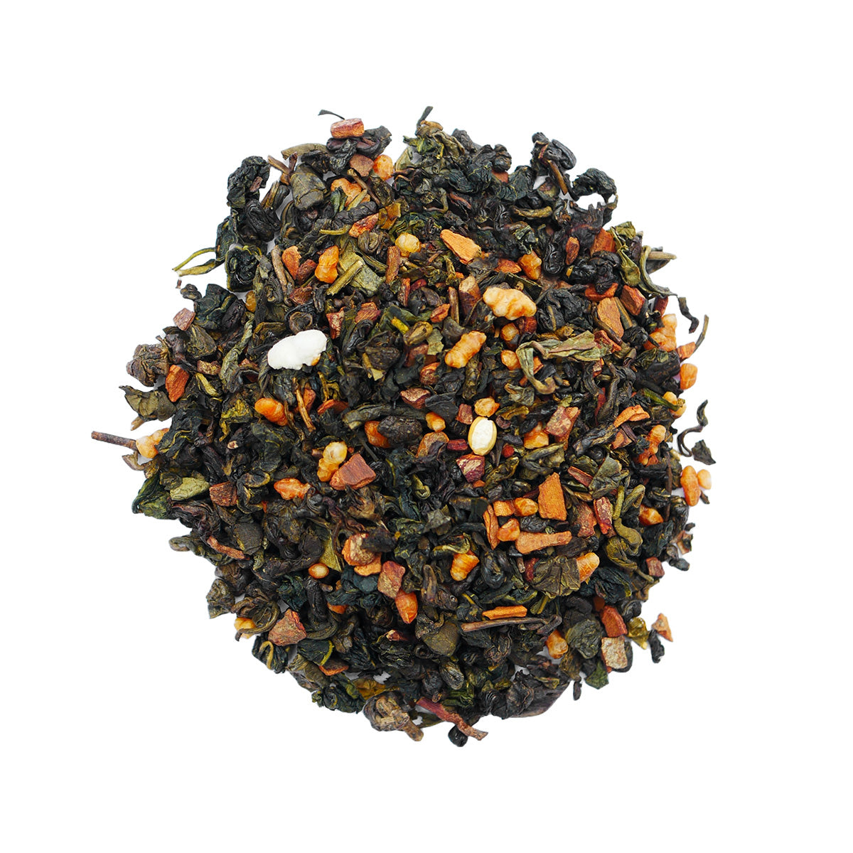 Santa's tea porridge is a blend of oolong tea and green tea flavored with cinnamon, almonds and cream. Creamy and spicy at the same time.