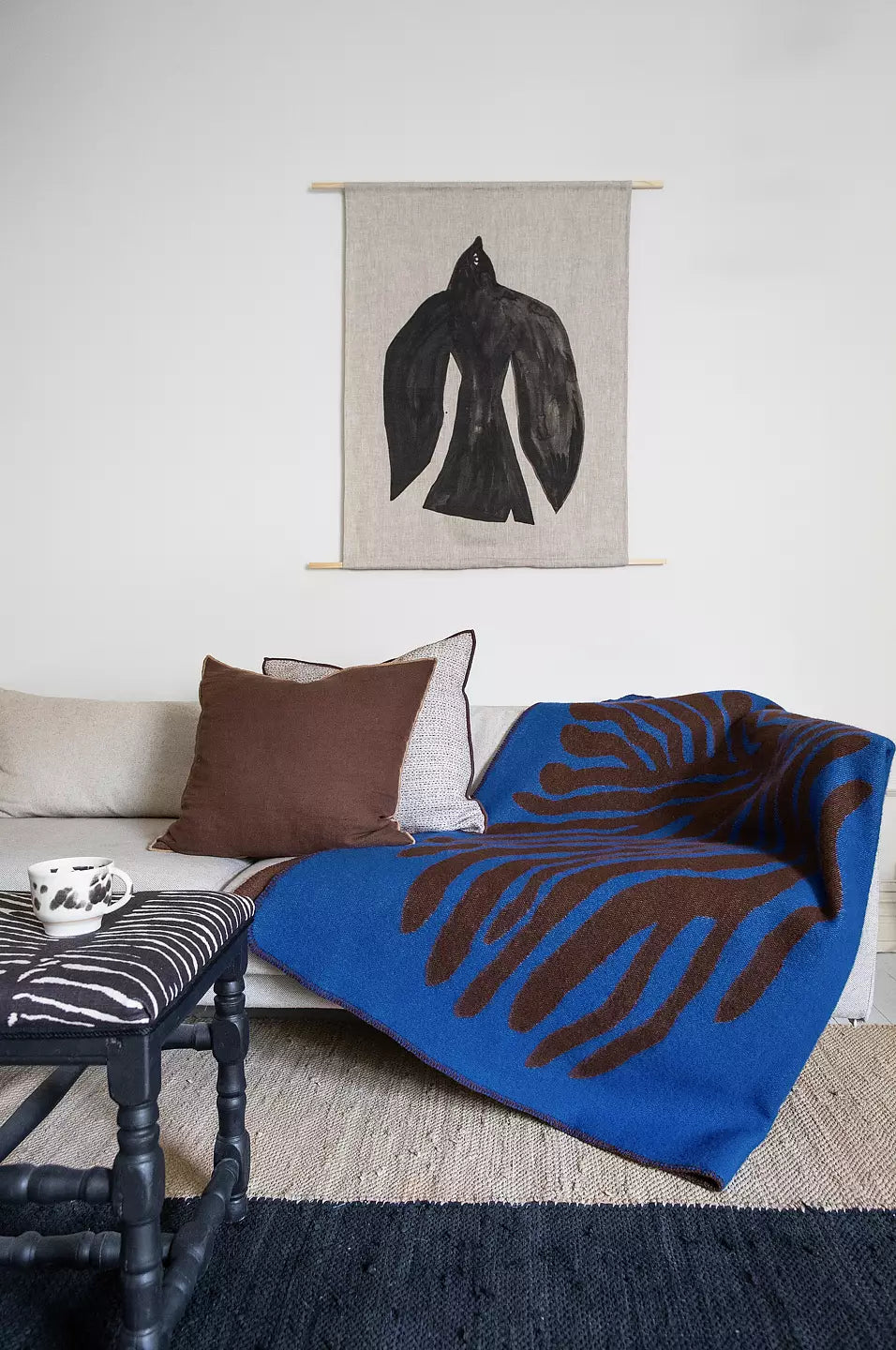 Brita Sweden PINE Throw Blanket - Huset | Your house for modern Scandinavian living