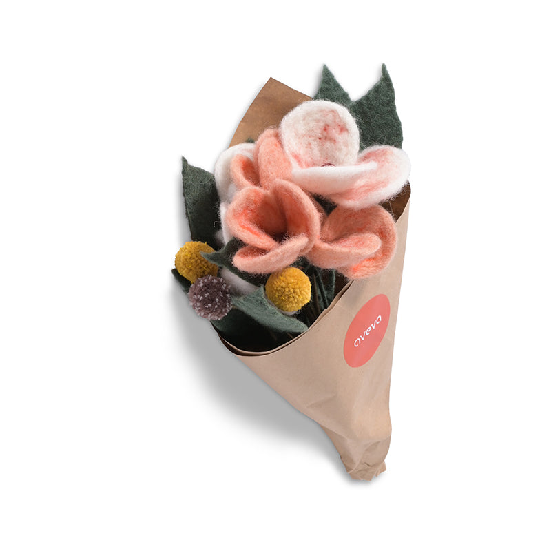 Aveva Wool Flower Bouquet