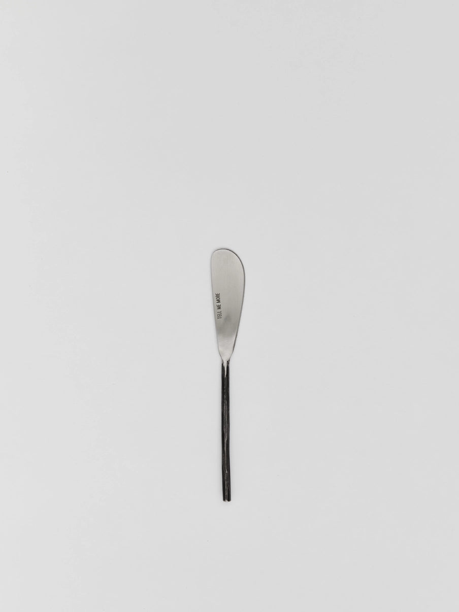 Tell Me More Steel Cheese and Butter Knife