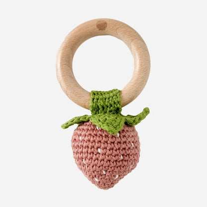 Whimsical Baby Teether and Rattle