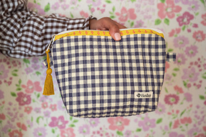 Quilted Zipper Pouch