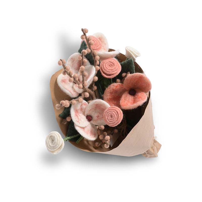 Aveva Wool Flower Bouquet