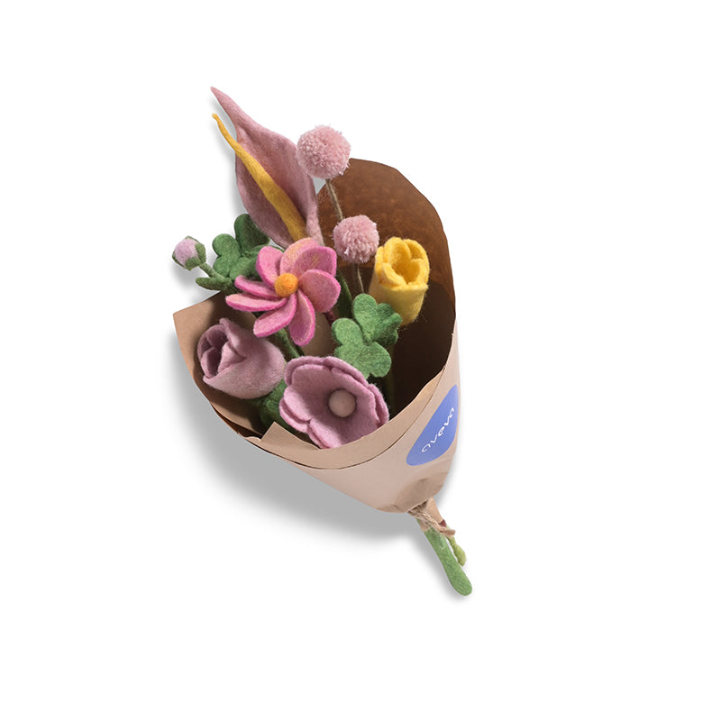 Aveva Wool Flower Bouquet