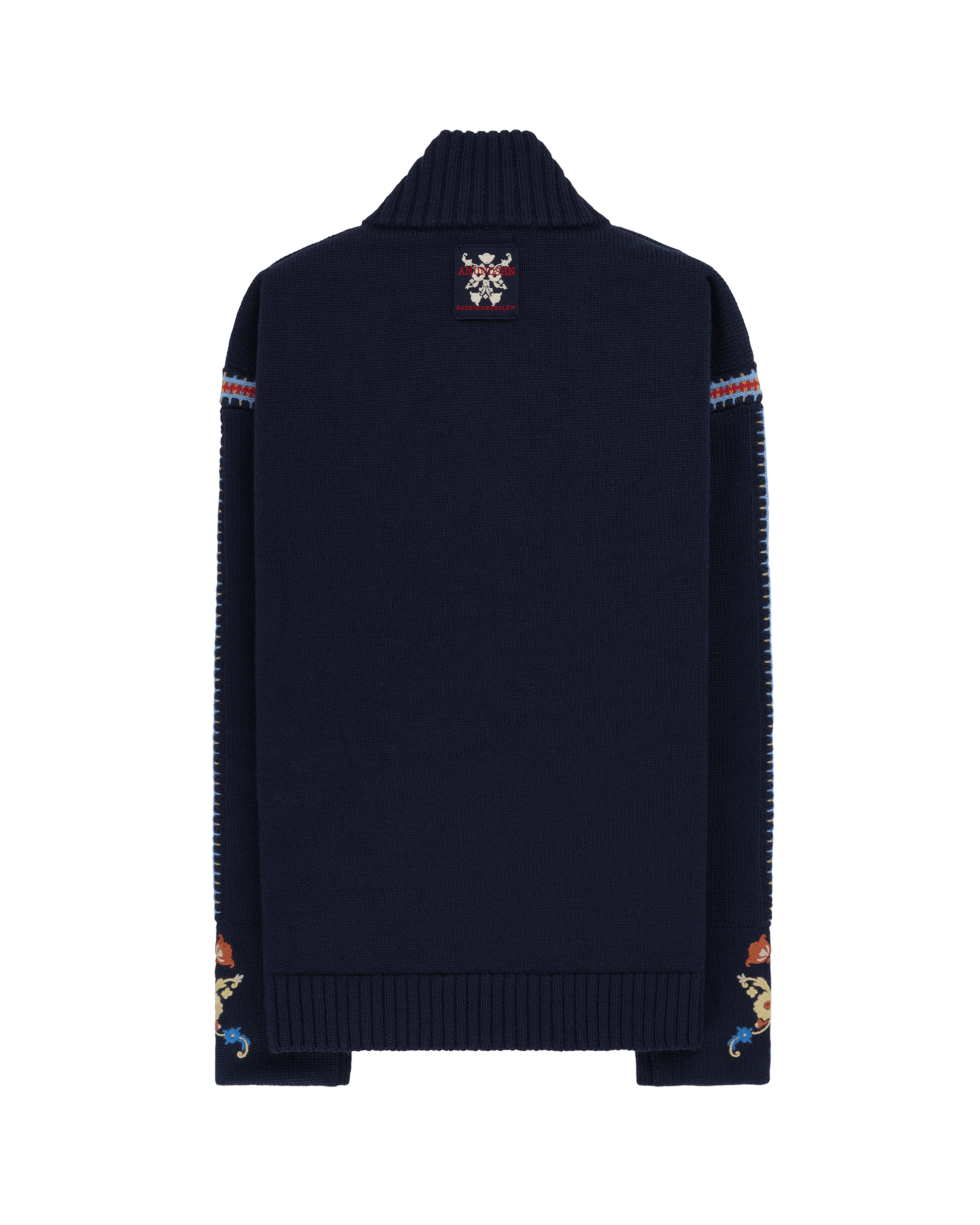 A tribute to Norwegian heritage and tradition. Crafted from 100% Norwegian wool, featuring embroidered motifs inspired by the Norwegian Bunad. Blending timeless Norwegian craftsmanship with modern functionality for both outdoor adventures and everyday elegance.