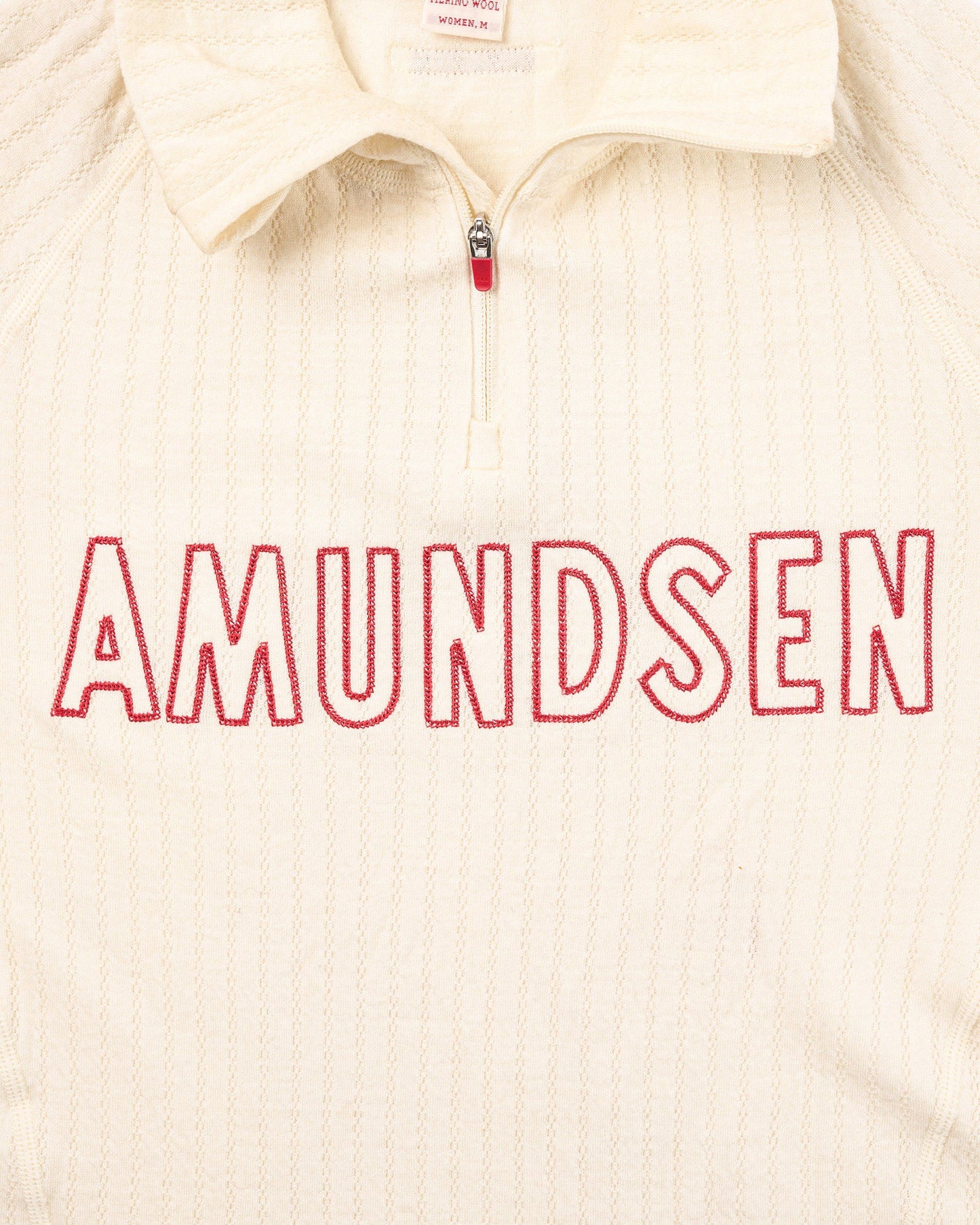 Amundsen Sports a base layer for skiing or hiking. 