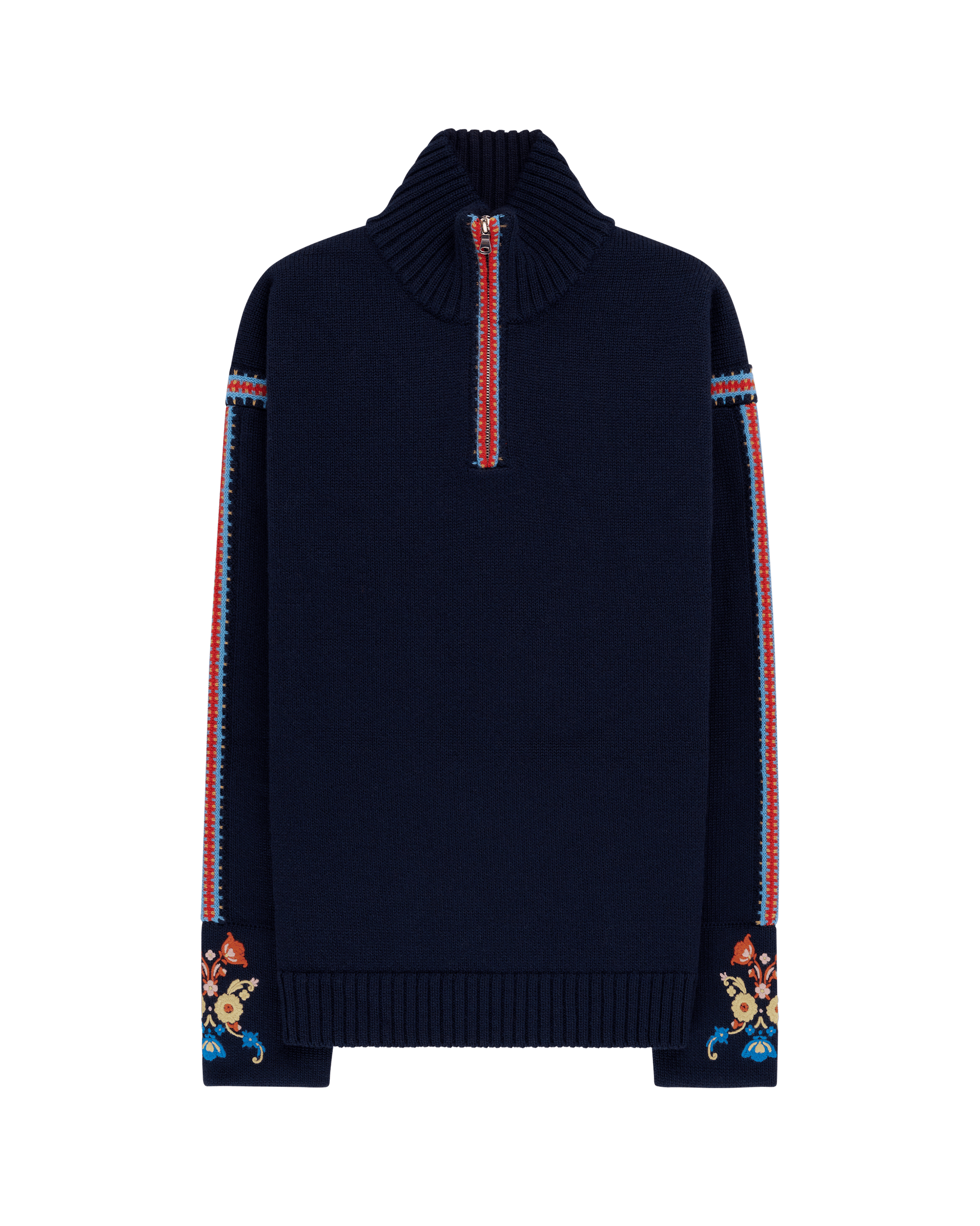A tribute to Norwegian heritage and tradition. Crafted from 100% Norwegian wool, featuring embroidered motifs inspired by the Norwegian Bunad. Blending timeless Norwegian craftsmanship with modern functionality for both outdoor adventures and everyday elegance.