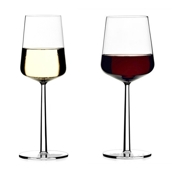 Iittala Essence Red or White Wine Glasses, Iittala, Huset | Modern Scandinavian Design