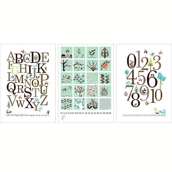 Isak Counting Posters, Isak, Huset | Modern Scandinavian Design