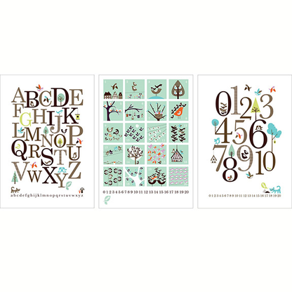Isak Counting Posters, Isak, Huset | Modern Scandinavian Design