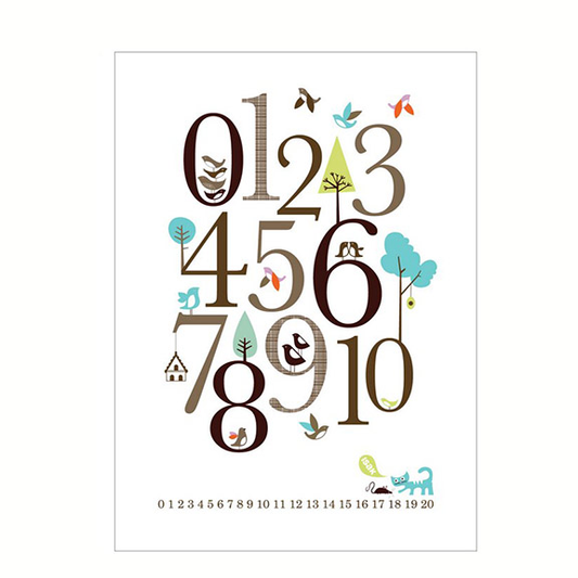 Isak Counting Posters, Isak, Huset | Modern Scandinavian Design