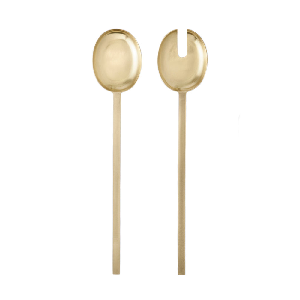 Ferm Living Brass Salad Servers, Ferm Living, Huset | Modern Scandinavian Design