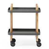 Normann Copenhagen Block Rolling Cart Table, Normann Copenhagen, Huset | Modern Scandinavian Design