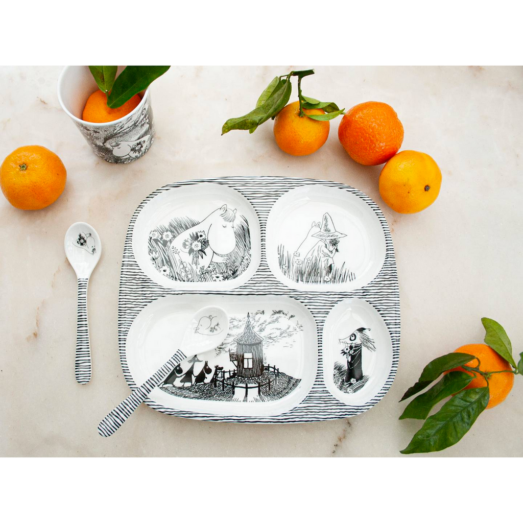 Moomin Compartment Plate