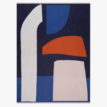 Sophie Home Stille Cotton Throw Blanket Form Multi