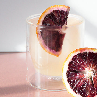 Yield Double-Wall Glasses - Set of 2, Hot Cold Glass, Modern Scandinavian Design Huset