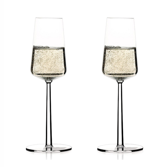 Iittala Essence Champagne Glasses, Iittala, Huset | Modern Scandinavian Design