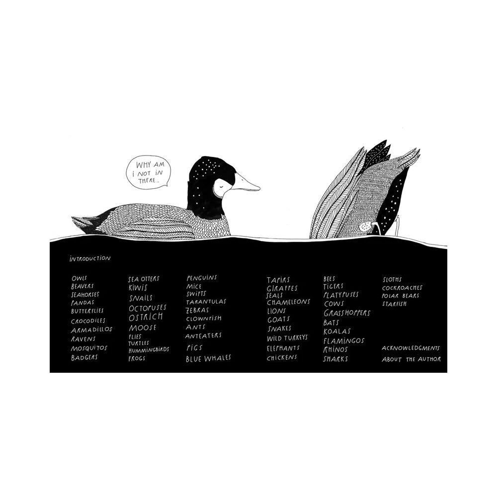 Illustrated Compendium of Amazing Animal Facts by Maja Säfström
