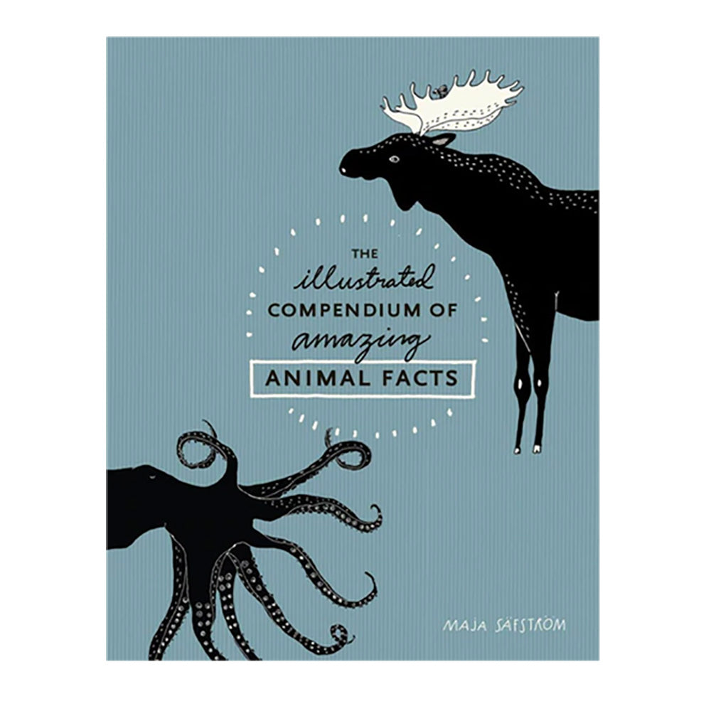 Illustrated Compendium of Amazing Animal Facts by Maja Säfström