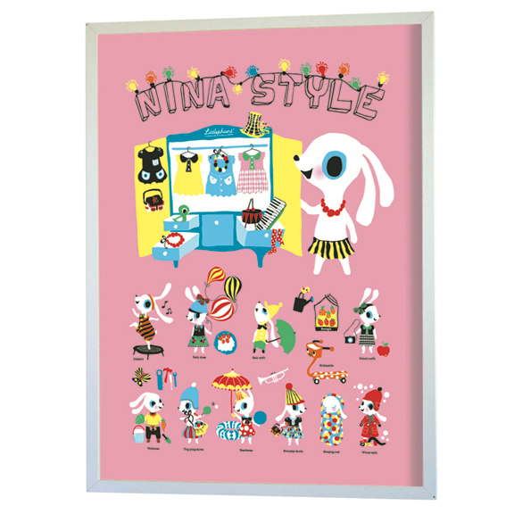 Littlephant Nina Poster, Littlephant, Huset | Modern Scandinavian Design