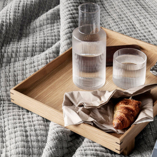 Ferm Living Ripple Carafe Set Small, Ferm Living, Huset | Modern Scandinavian Design