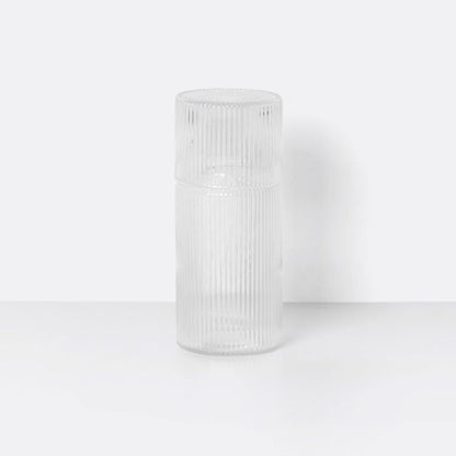 Ferm Living Ripple Carafe Set Small, Ferm Living, Huset | Modern Scandinavian Design