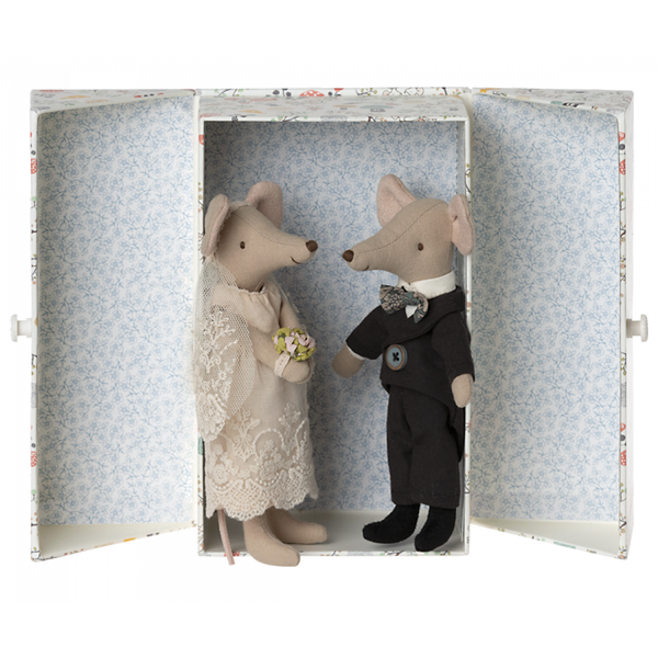Maileg Wedding Mice Couple in a Box