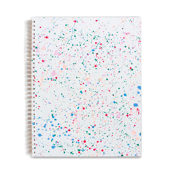 Moglea Painted Ruled Notebook