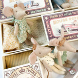 Maileg Little Sister Princess Mouse in Matchbox