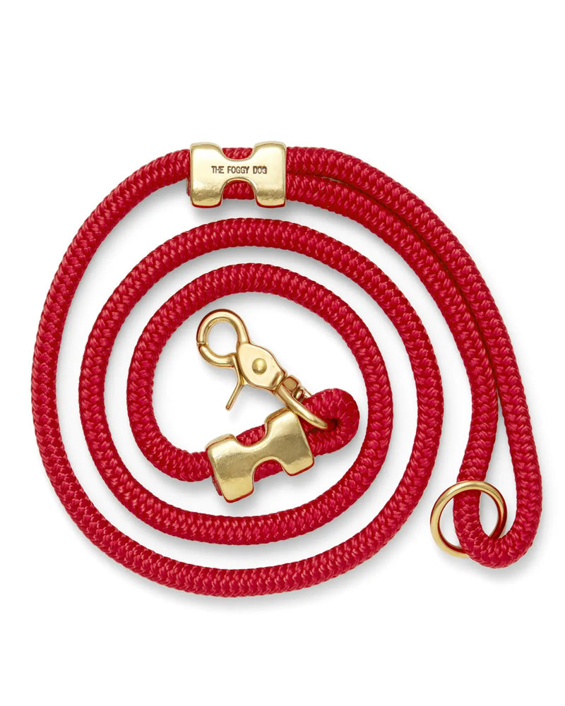 Foggy Dog Rope Leash