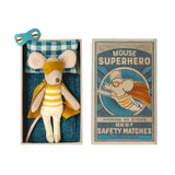 Maileg Super Hero Little Brother in Matchbox